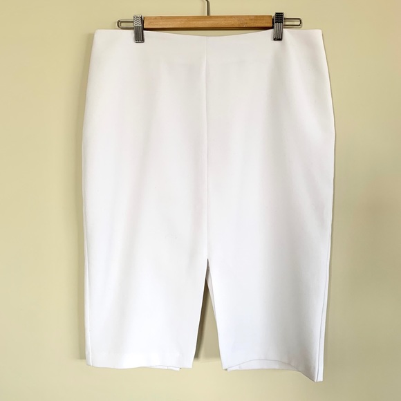 Banana Republic white pencil skirt size 12 - Picture 1 of 5